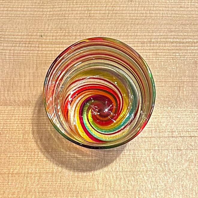 Item946G ヴェネチアングラス NI-JI 虹 A | ぐらす堂