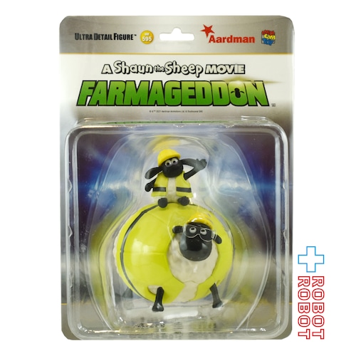 メディコム UDF ひつじのショーン UFOフィーバー! ティミーとシャーリー ビニールフィギュア 未開封