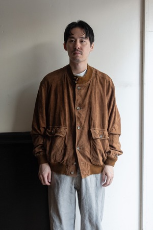 punto pella スウェードヴァルスタージャケット 37