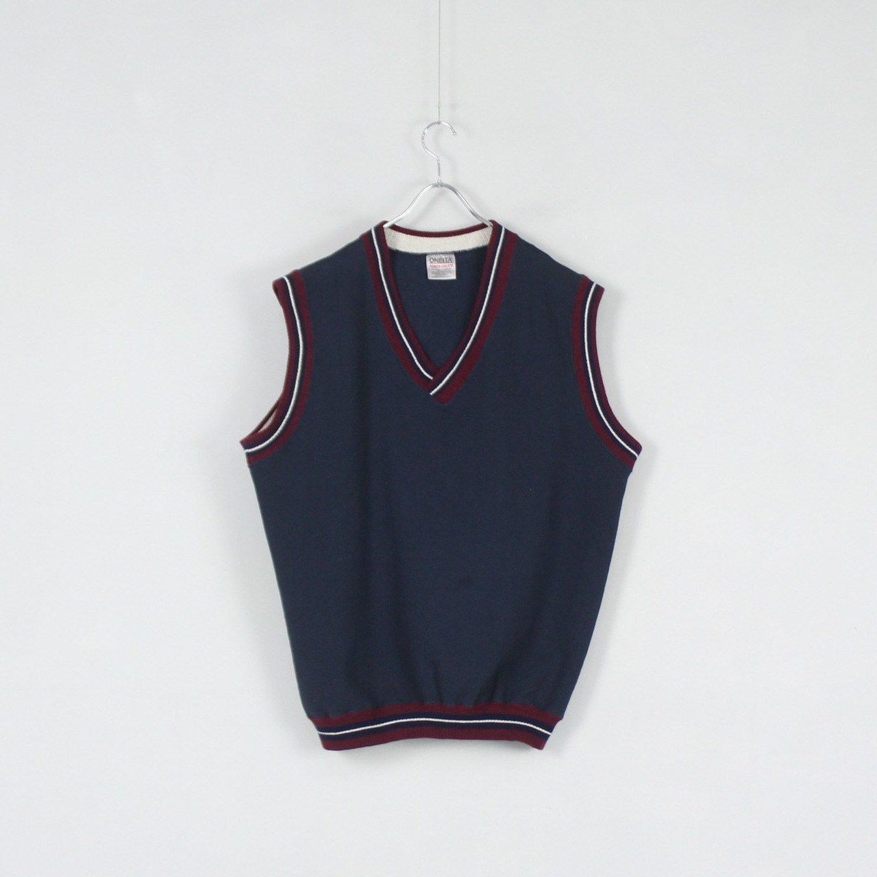1980S～ ONEITA N/S スウェット チルデンベスト Made in USA【FF-5365 