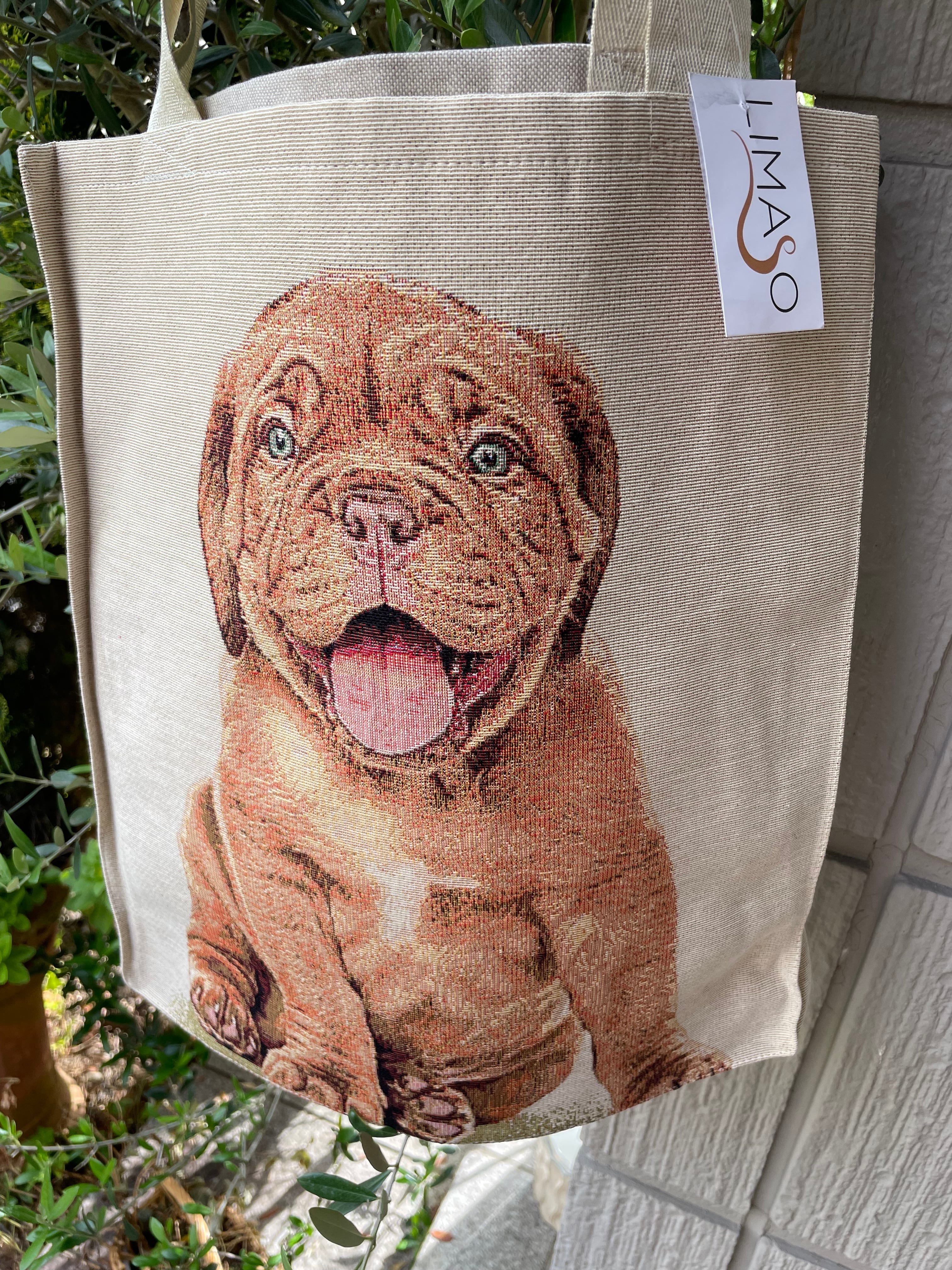タペストリーショルダーバッグ ウクライナ製 ANDY犬 ドッグ柄
