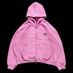 OG SMALL LOGO PIGMENT ZIP HOODIE