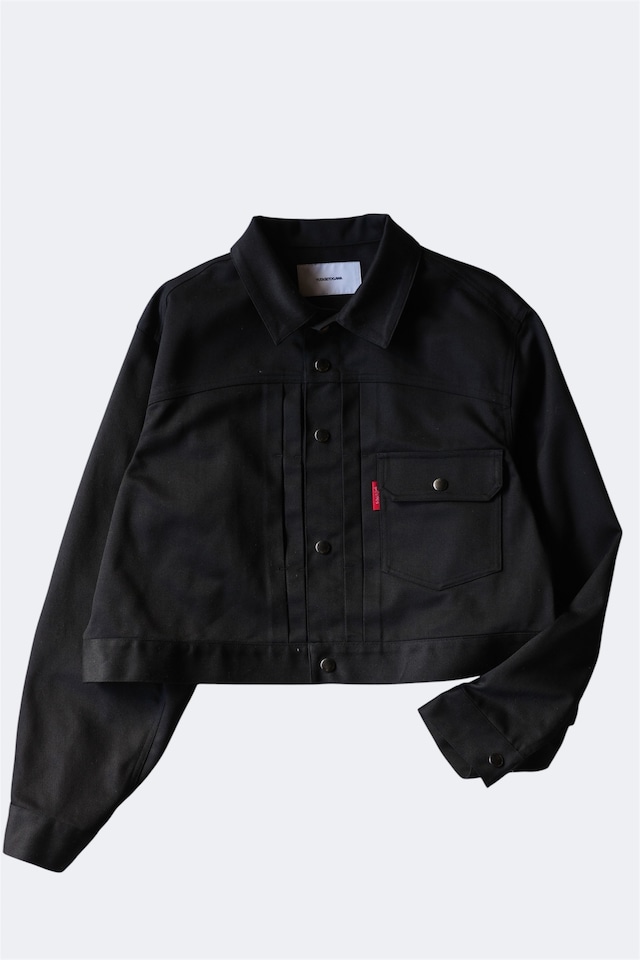 YUTASETOGAWA【MOD TYPE-1 JACKET/ PRESSED TWILL  -BLACK-】