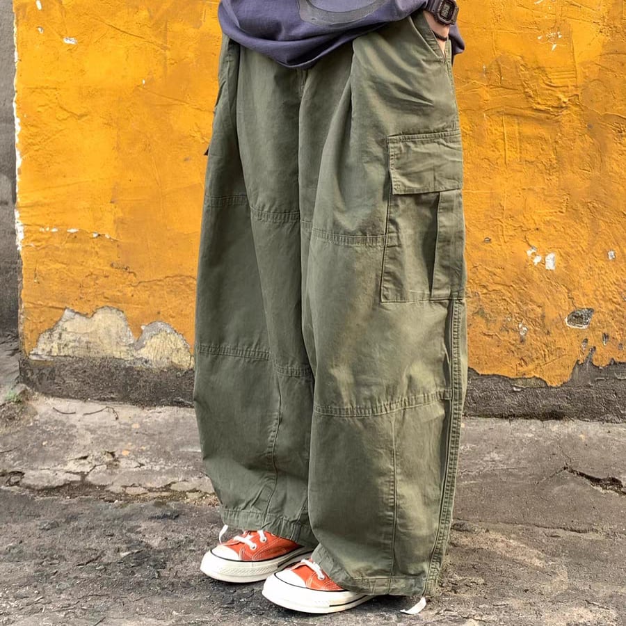 UNISEX】ビッグシルエットカーゴパンツ | lululana UNISEX】ビッグシルエットカーゴパンツ | lululana