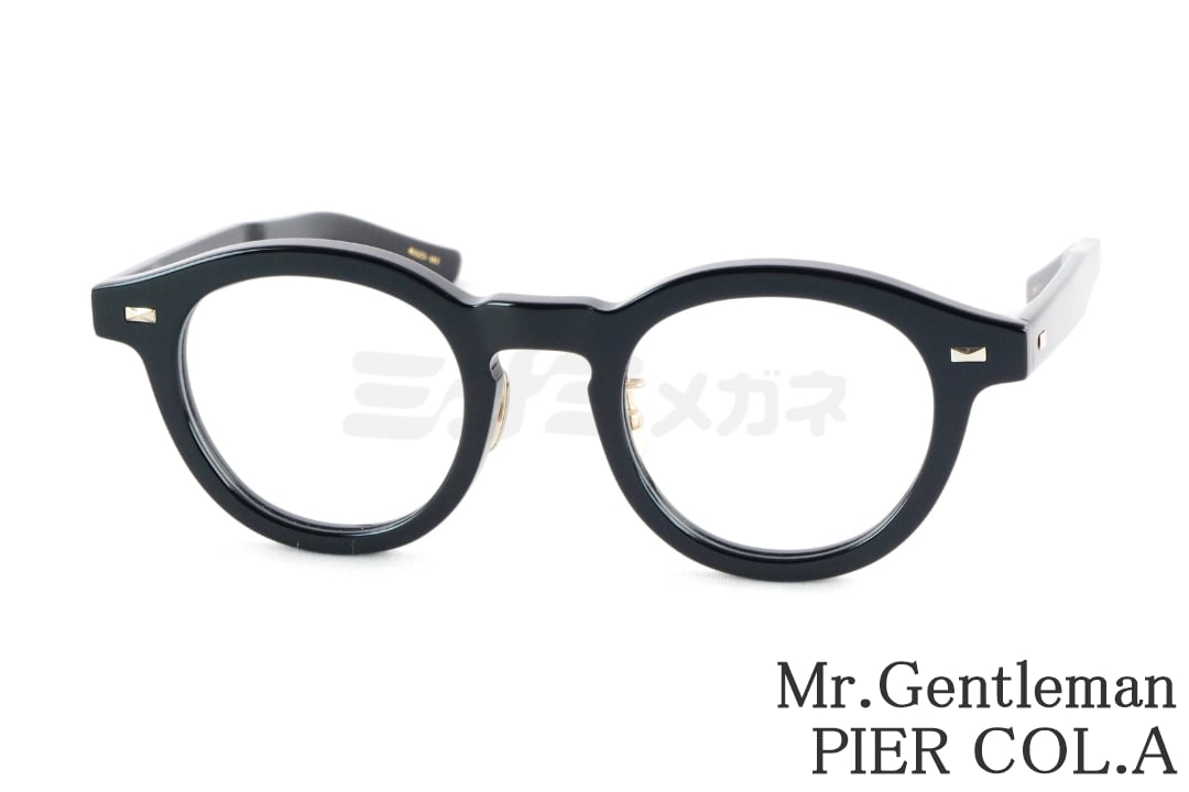 松村北斗さん着用】Mr.Gentleman メガネ PIER COL.A ボストン メンズ