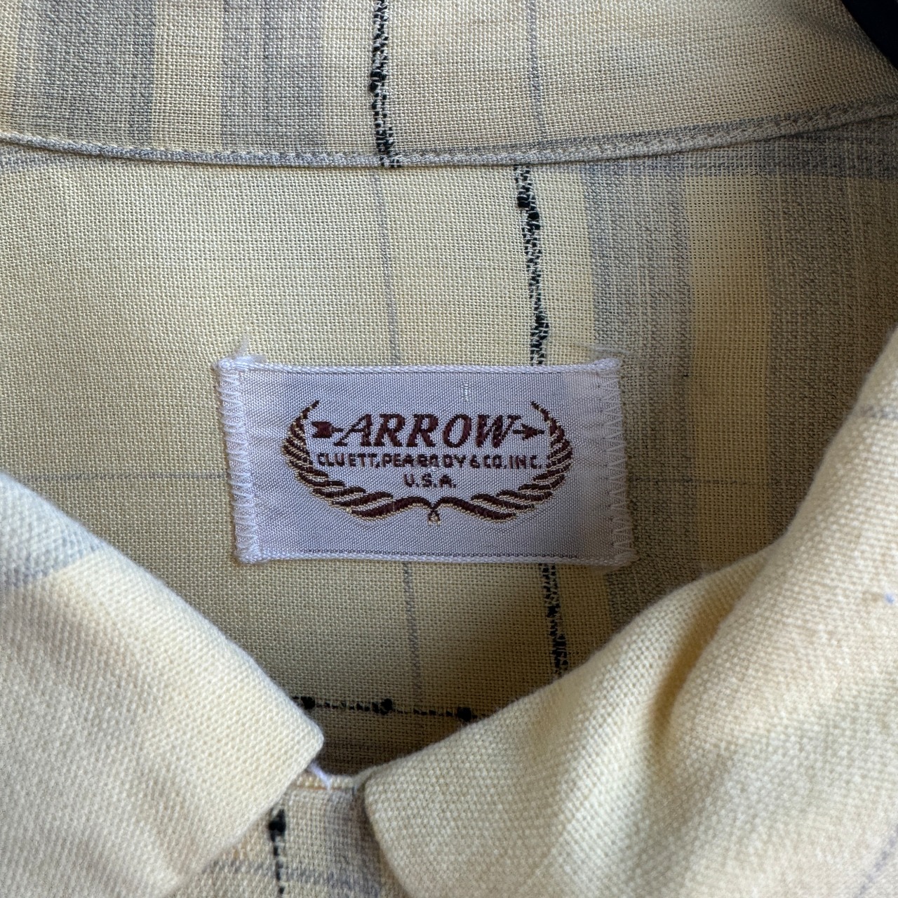 Arrow レーヨンシャツ 60s 画像4