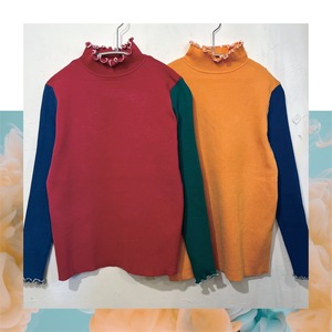 remake 37005：mellow highneck knit