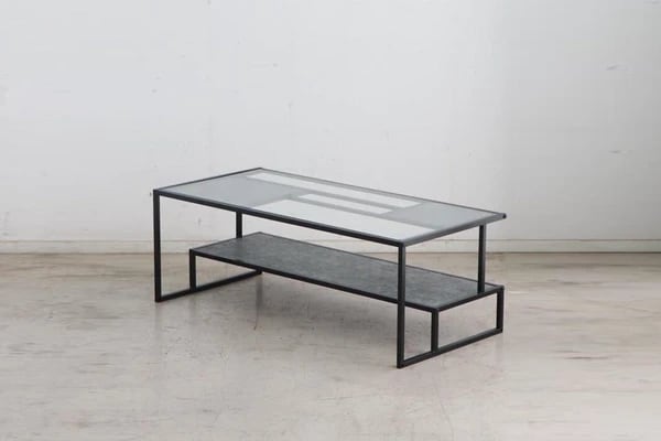 LGC Logic Glass Center Table