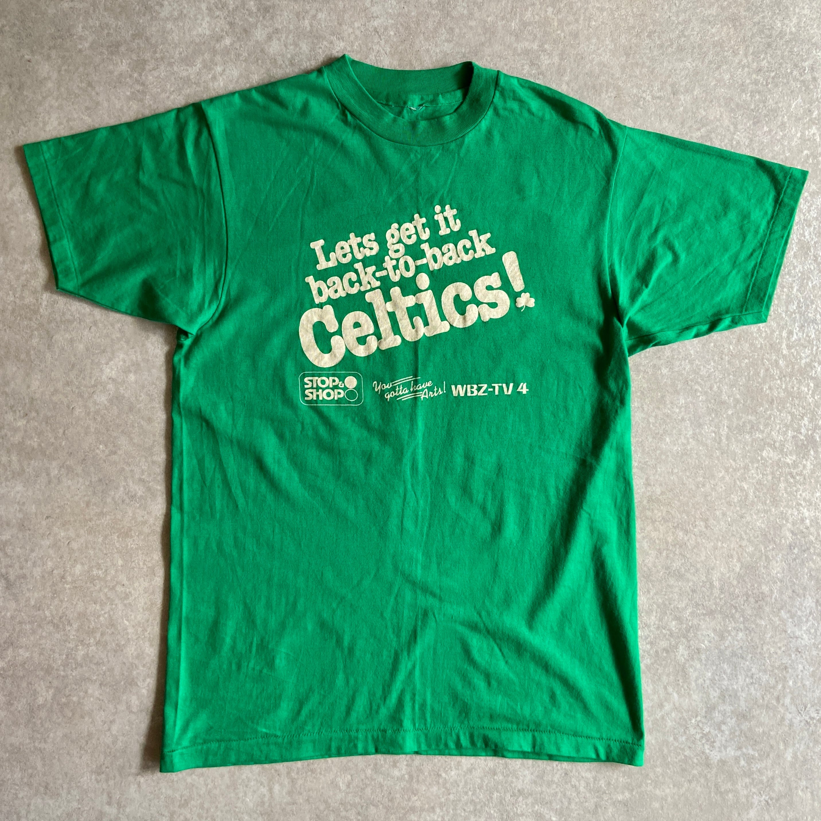 1980s Boston Celtics Tee L位 Made in USA H073