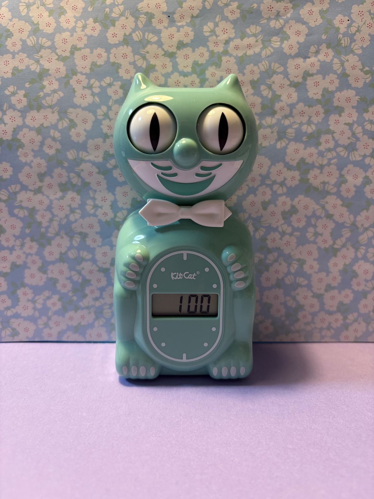 kit cat clock デジタルデスククロック オーシャンウェーブ | blah-blah