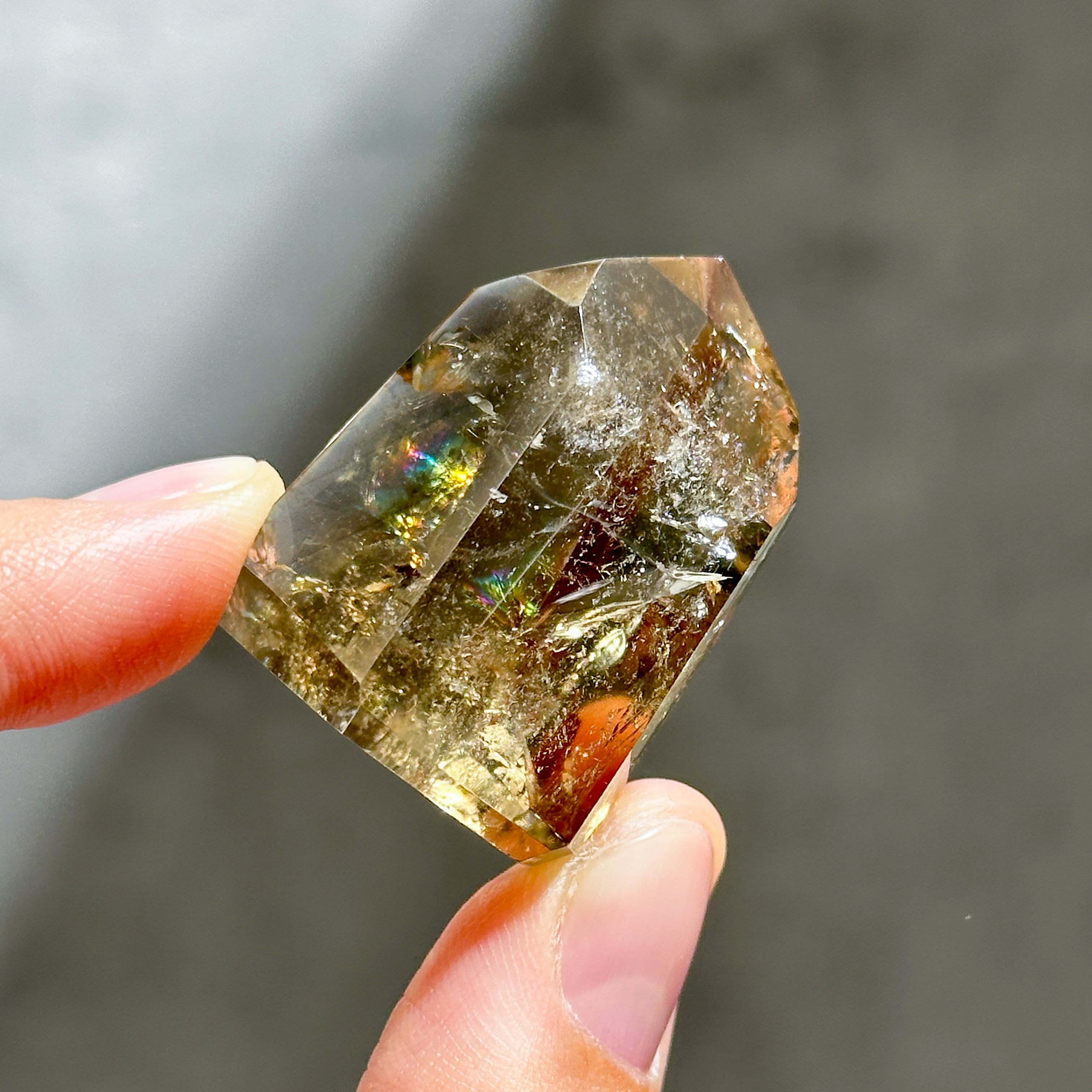 シトリン(黄水晶) タワー54◇ Citrine ◇ 天然石・鉱物・パワーストーン