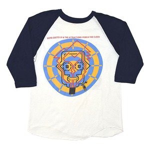 1983 ELVIS COSTELLO エルヴィスコステロ PUNCH THE CLOCK ヴィンテージTシャツ 【M】 @AAA1479