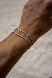8/2(sat)再販【Wire Skin Bracelet】/ SILVER