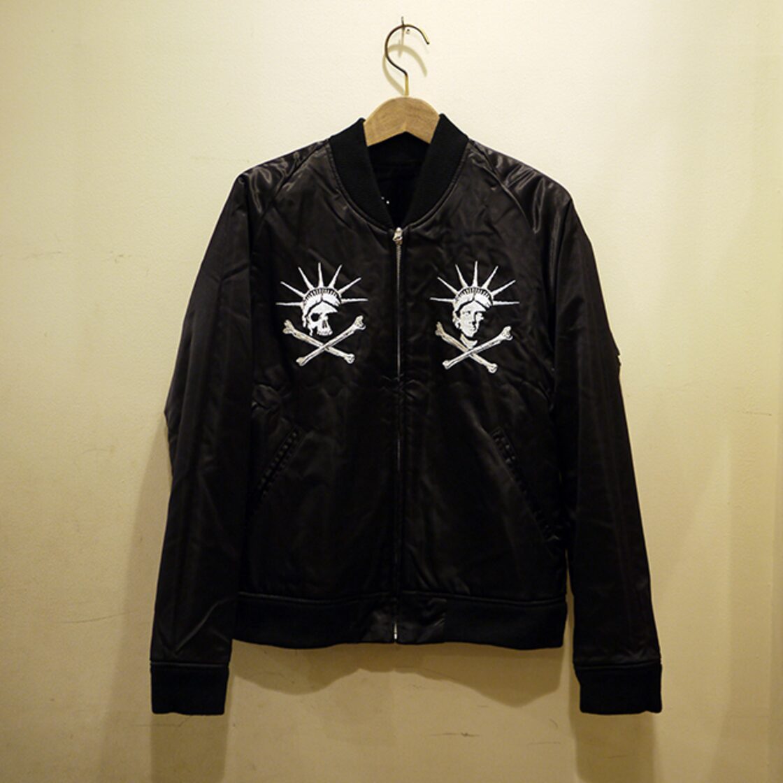 Liberty Yokosuka Jk (BK/刺繍WH) / Anti Class | PAY ID