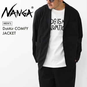 NANGA [ナンガ] DotAir COMFY JACKET [NW2411-1E200] ドットエア? コンフィー ジャケット・テーラードジャケット・ジャケット・ストレッチ・カジュアル・ビジネス・旅行・MEN'S [2026SS]
