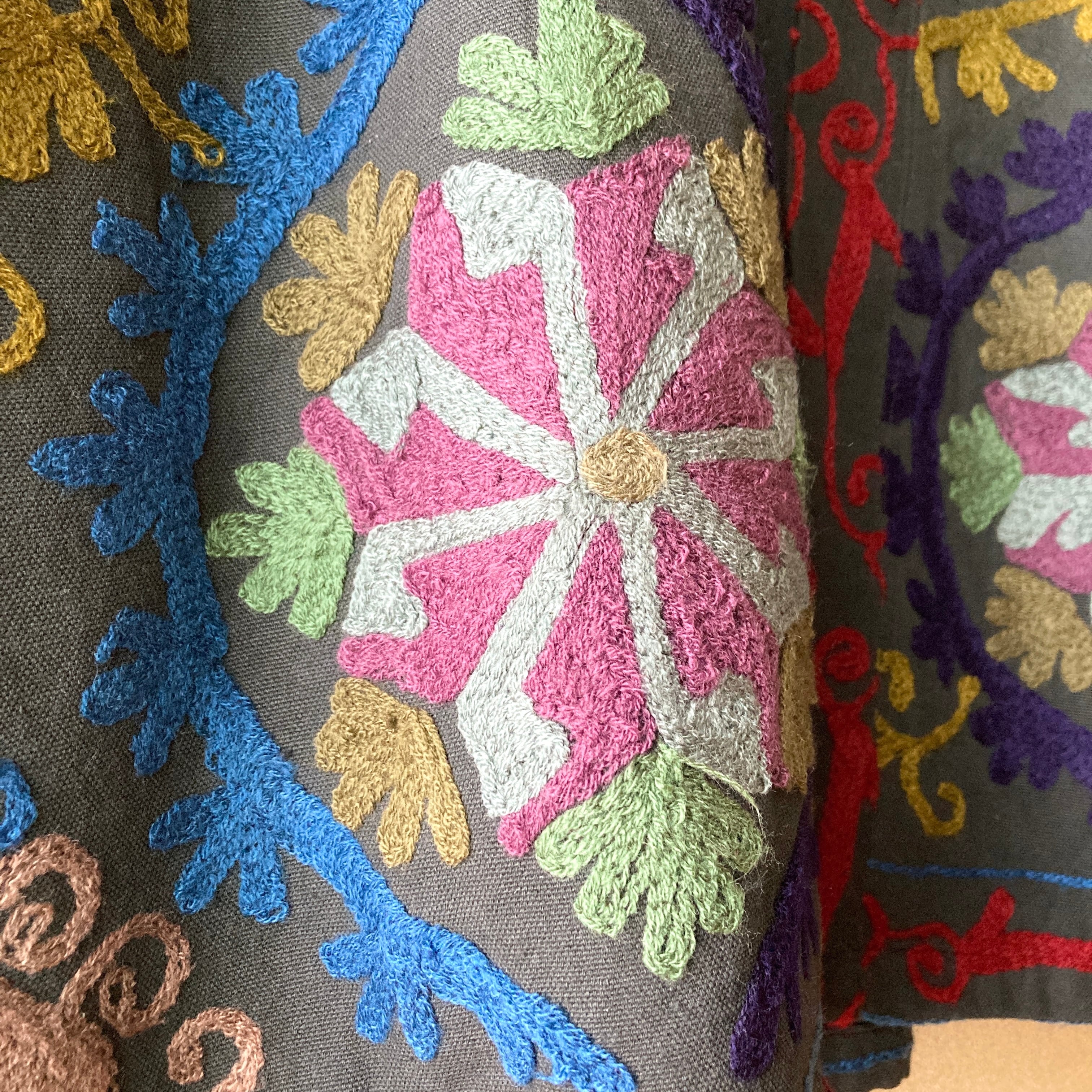 インド スザニ刺繍のジャケット | からす舎