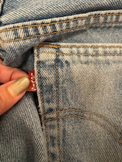 90s Levi's 501 Student Made in USA Denim Pants