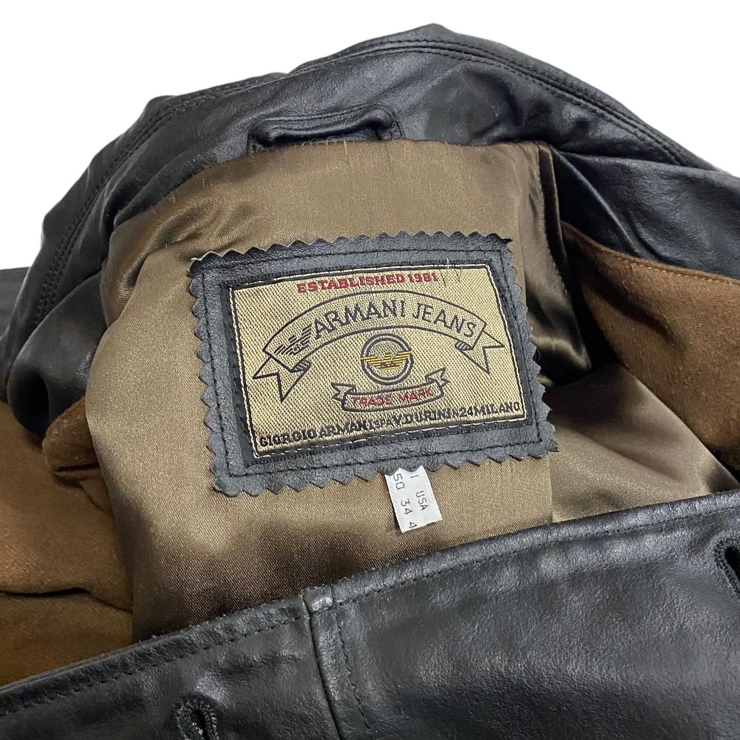 男前” ARMANI JEANS / Leather Jacket | TAPA TAPP 男前” ARMANI JEANS / Leather Jacket | TAPA TAPP