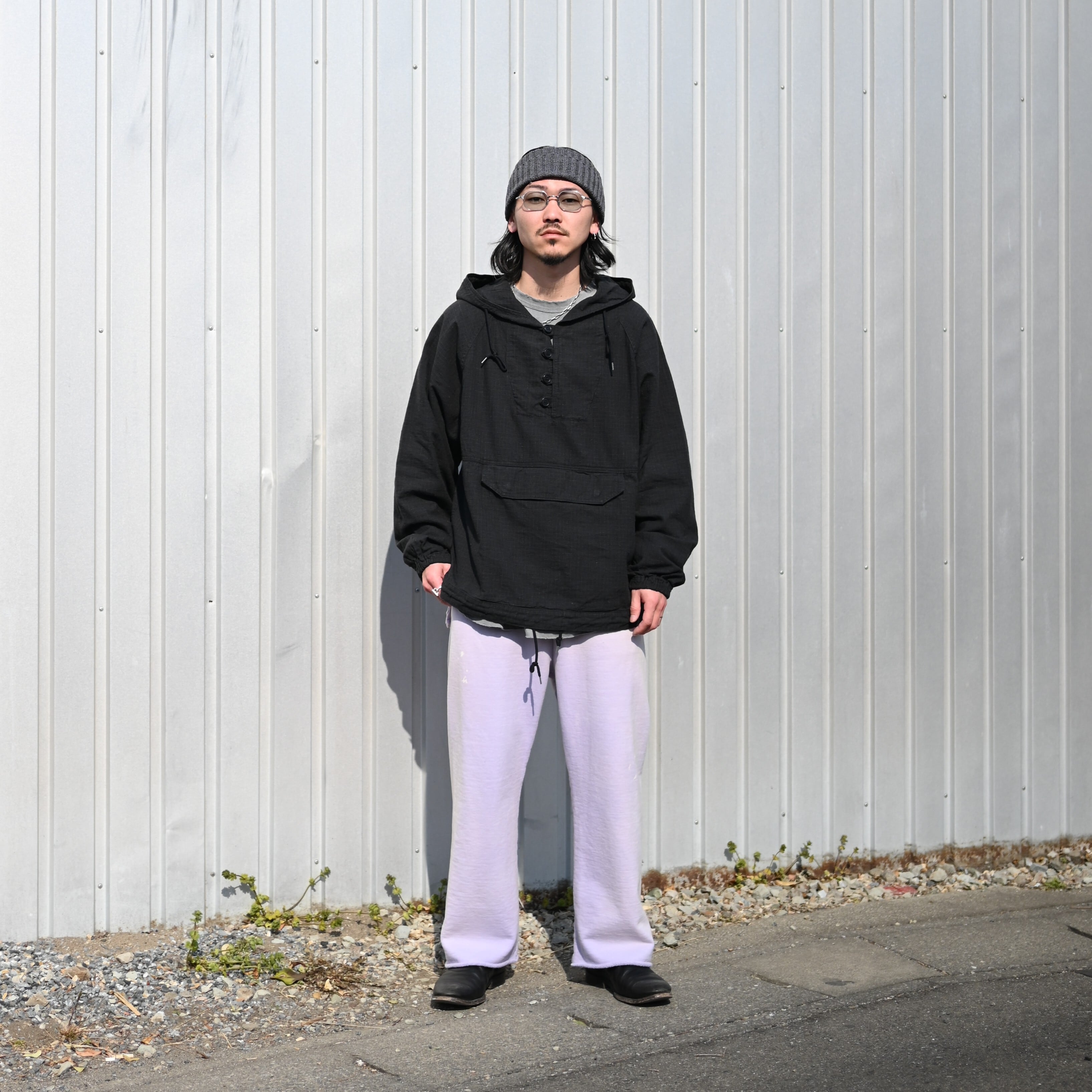 ANACHRONORM(アナクロノーム) UTILITY ANORAK PULLOVERコーディネート