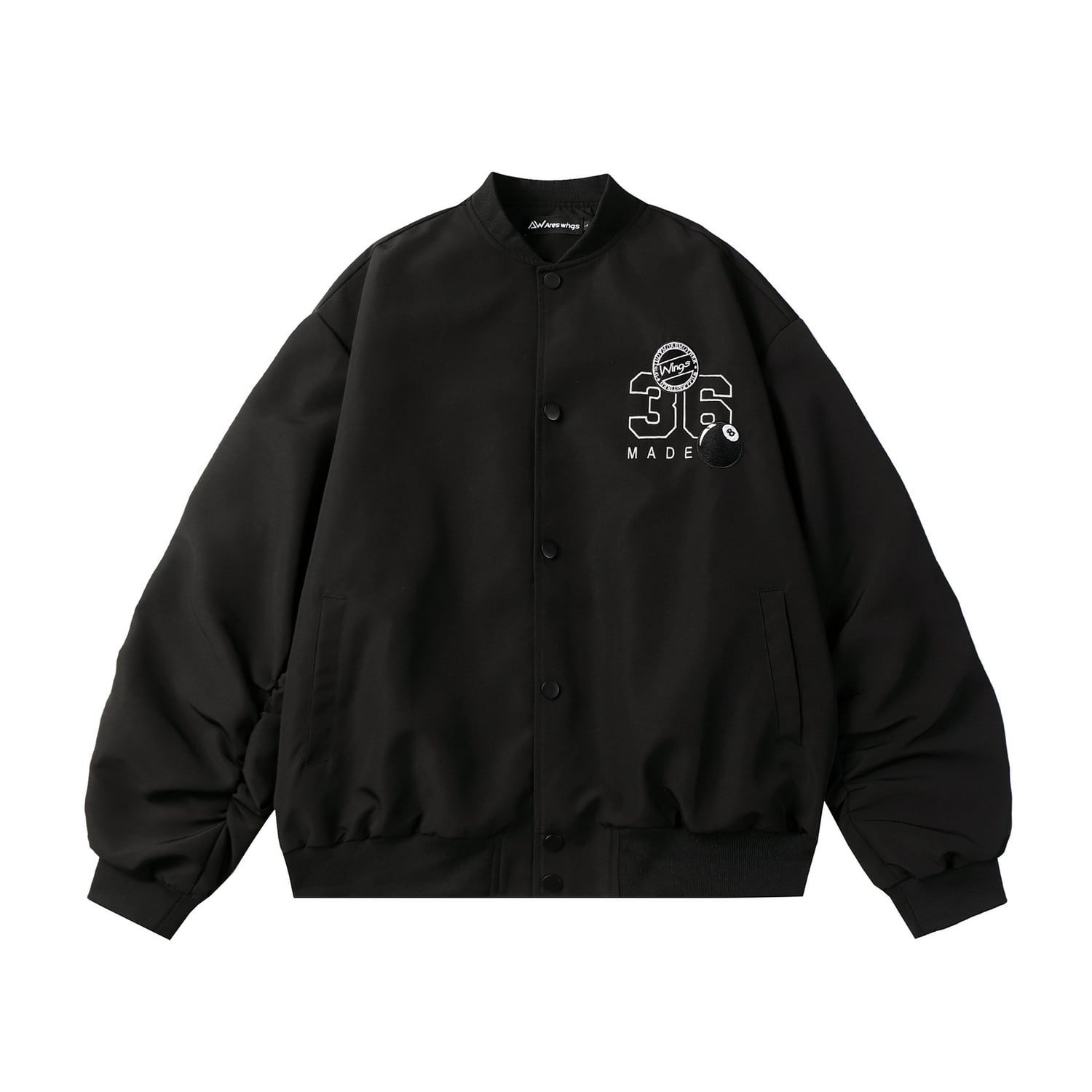 ストリート ブラック8刺繍 スタジャン T1378 | wshot 