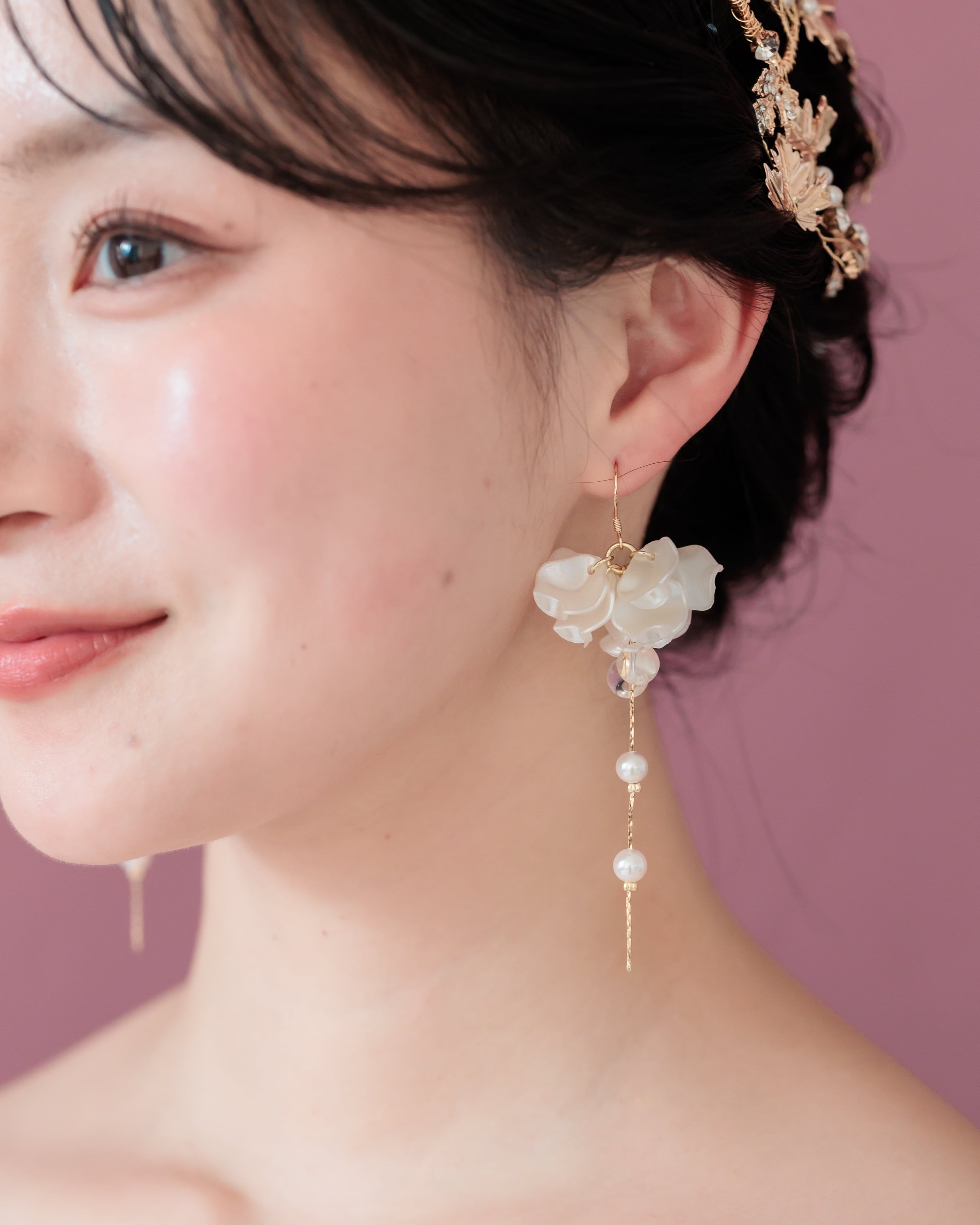 ブライダルイヤリング/ピアス【AE2508-11】