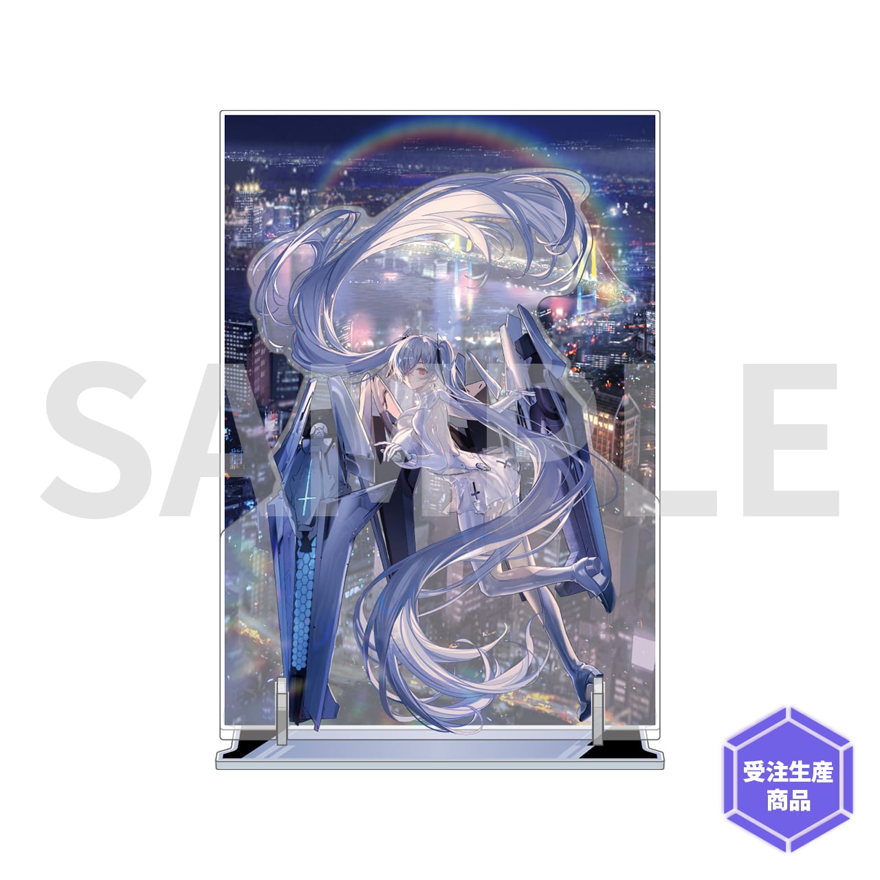 【事後物販|受注生産】勝利の女神:NIKKE ジオラマアクリル Area 3rd 東京 シンデレラ