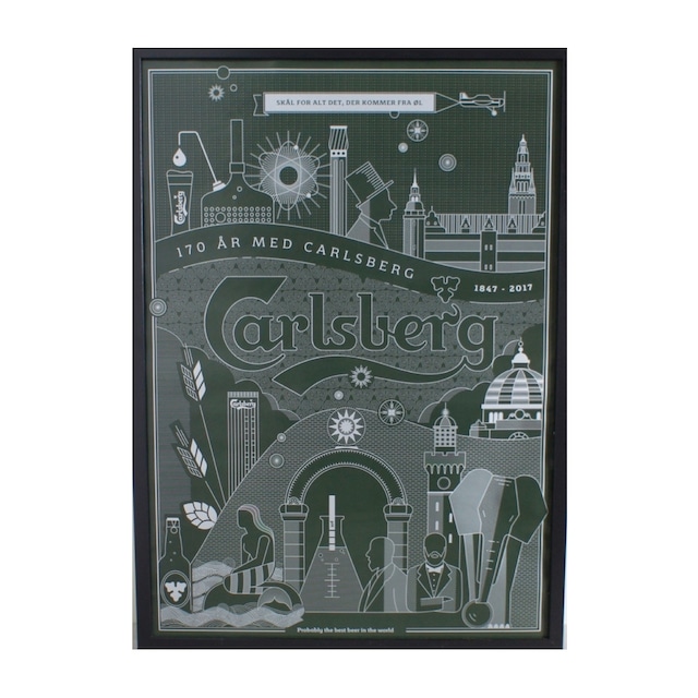 Poster AD Carlsberg / CB-2017