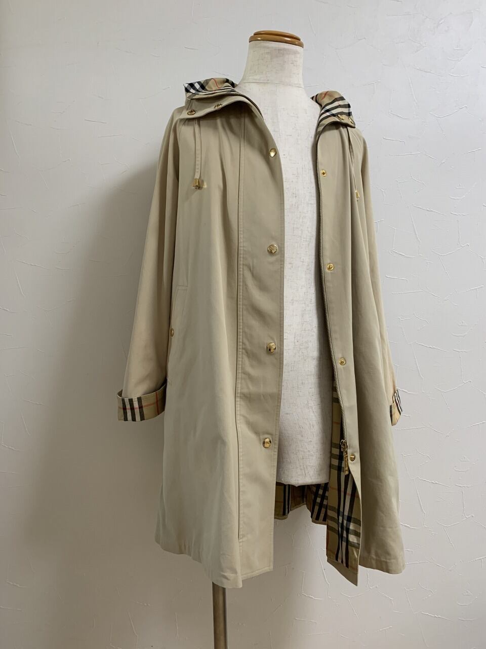 1980～90's Design Hooded Coat "Burberrys"
