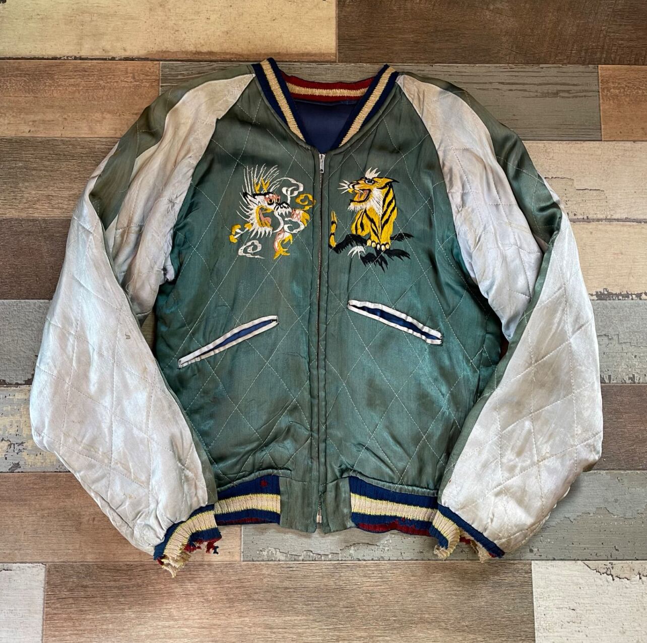 50s 両A面 スカジャン スーベニアジャケット | used&vintage clothing