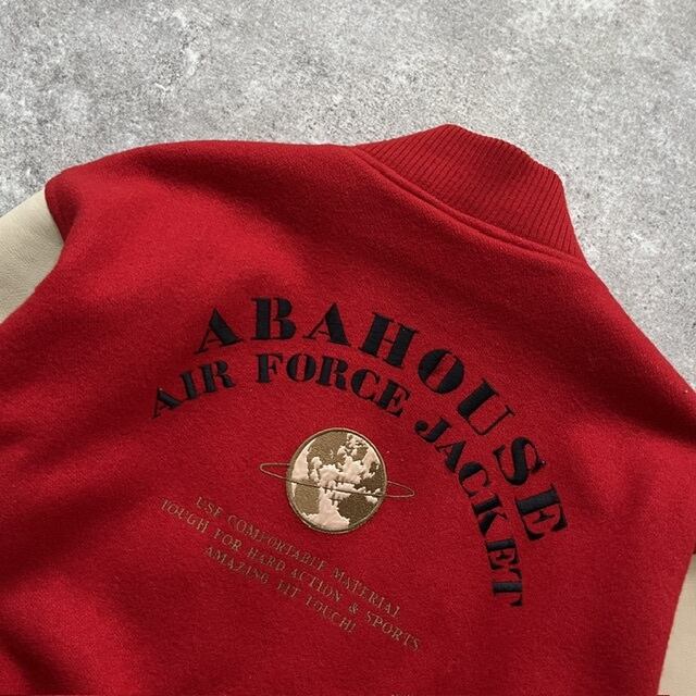 ABA HOUSE】アバハウス スタジャン スタジアムジャンパー バーシティ
