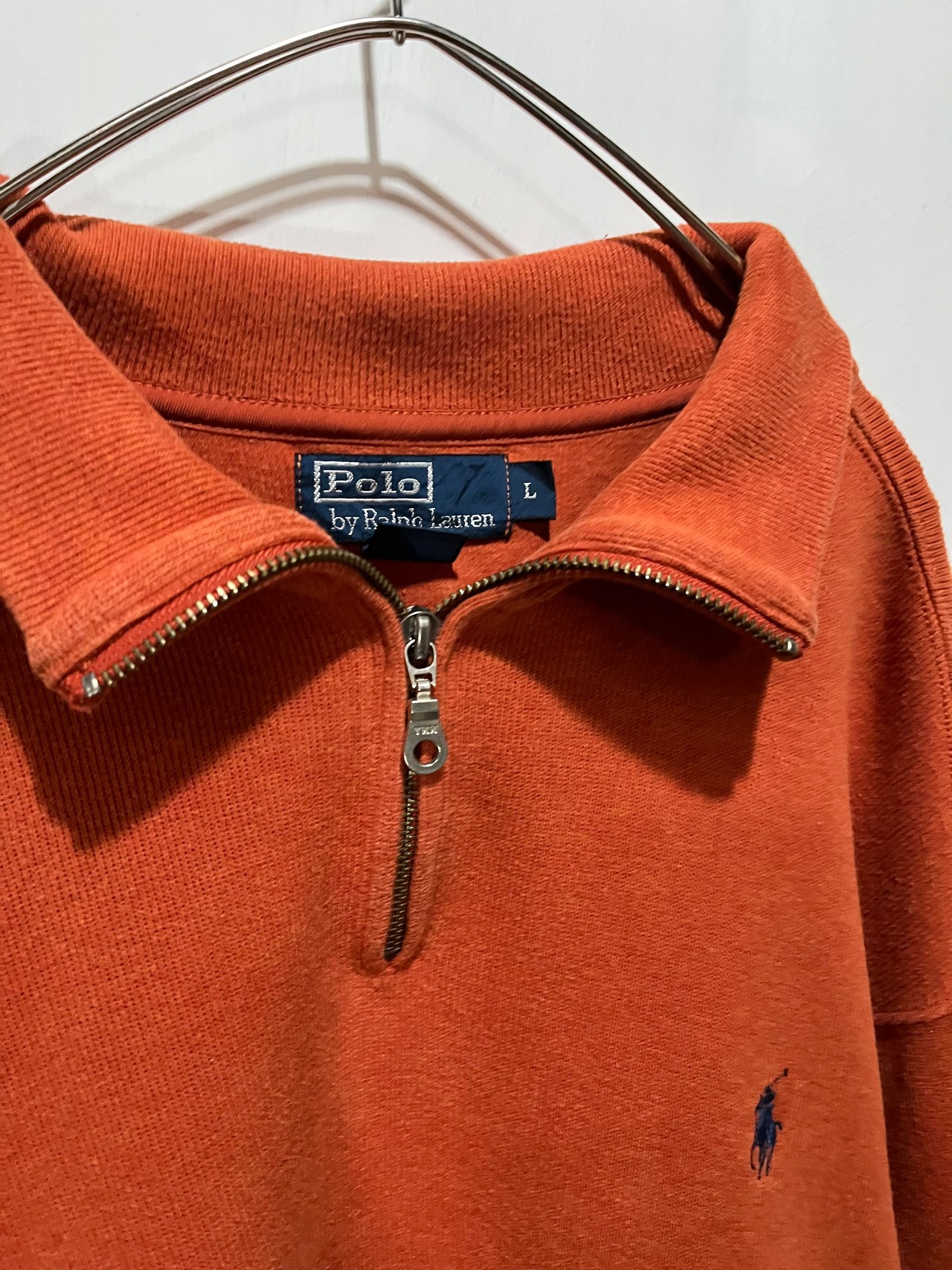 90's Polo Ralph Lauren Half-Zip Sweater【L】