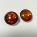 Vintage Baltic Amber 925 Silver  Earrings