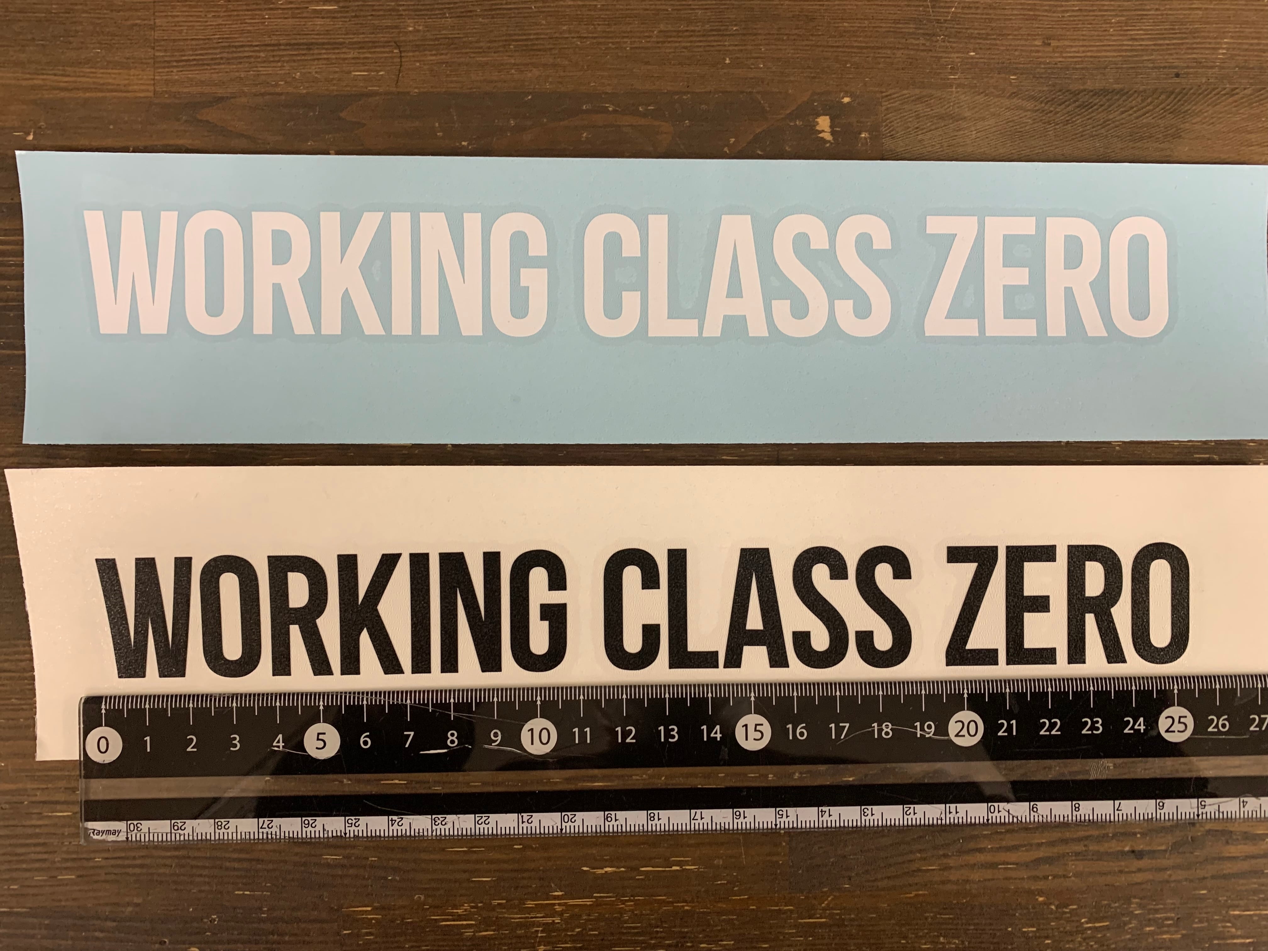 STANDARD WORKS TRANSFER SCRIPT STICKERS | ルアーショップB－FARM