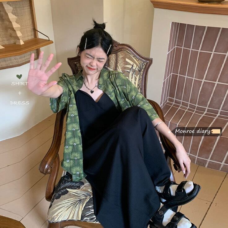 スタイルスタンダードサマールーズシャツ ドレス レトロ 夏物 モンロー63335223542