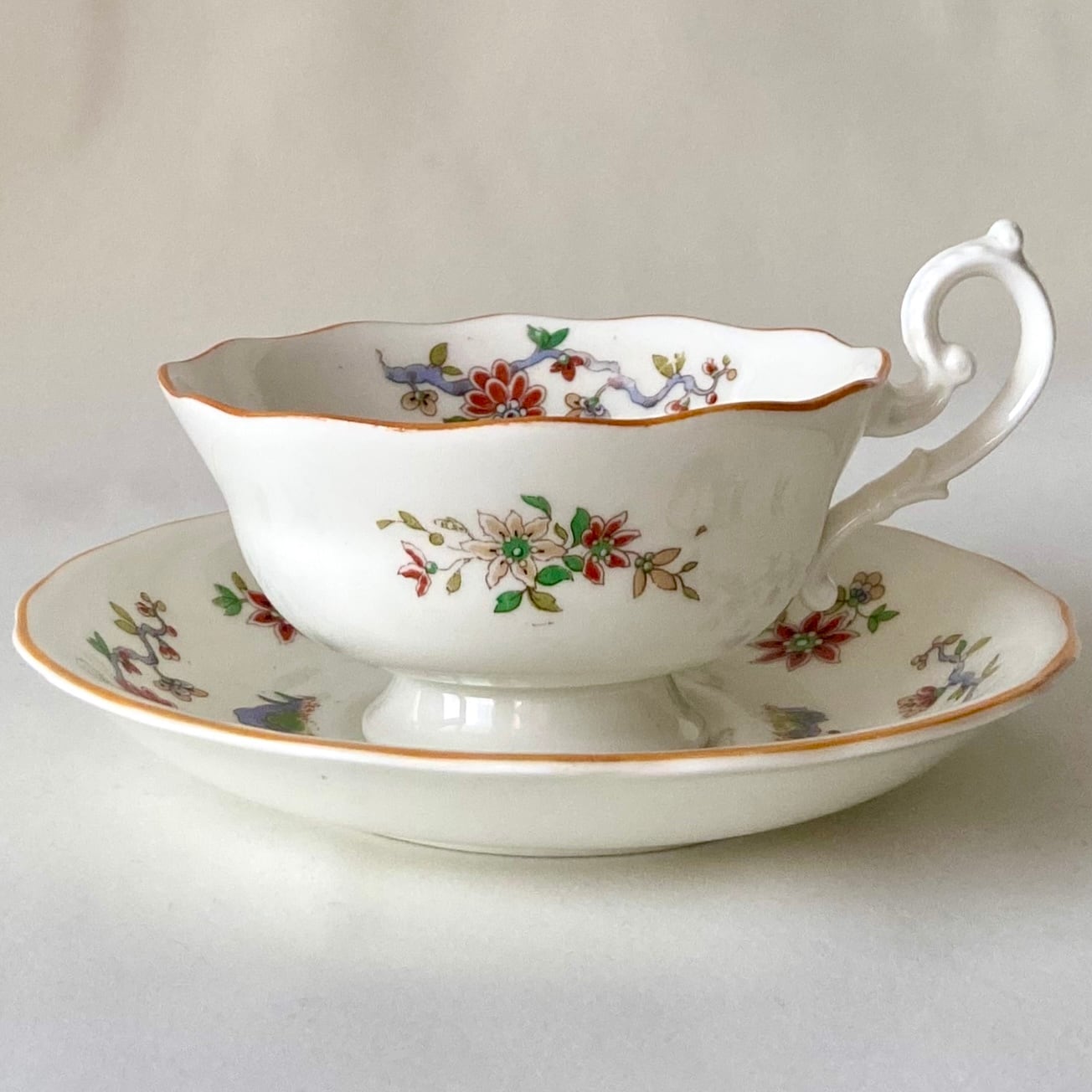 ロイヤルウースター□パリアン磁器 シノワズリ カップ＆ソーサー | Ryo