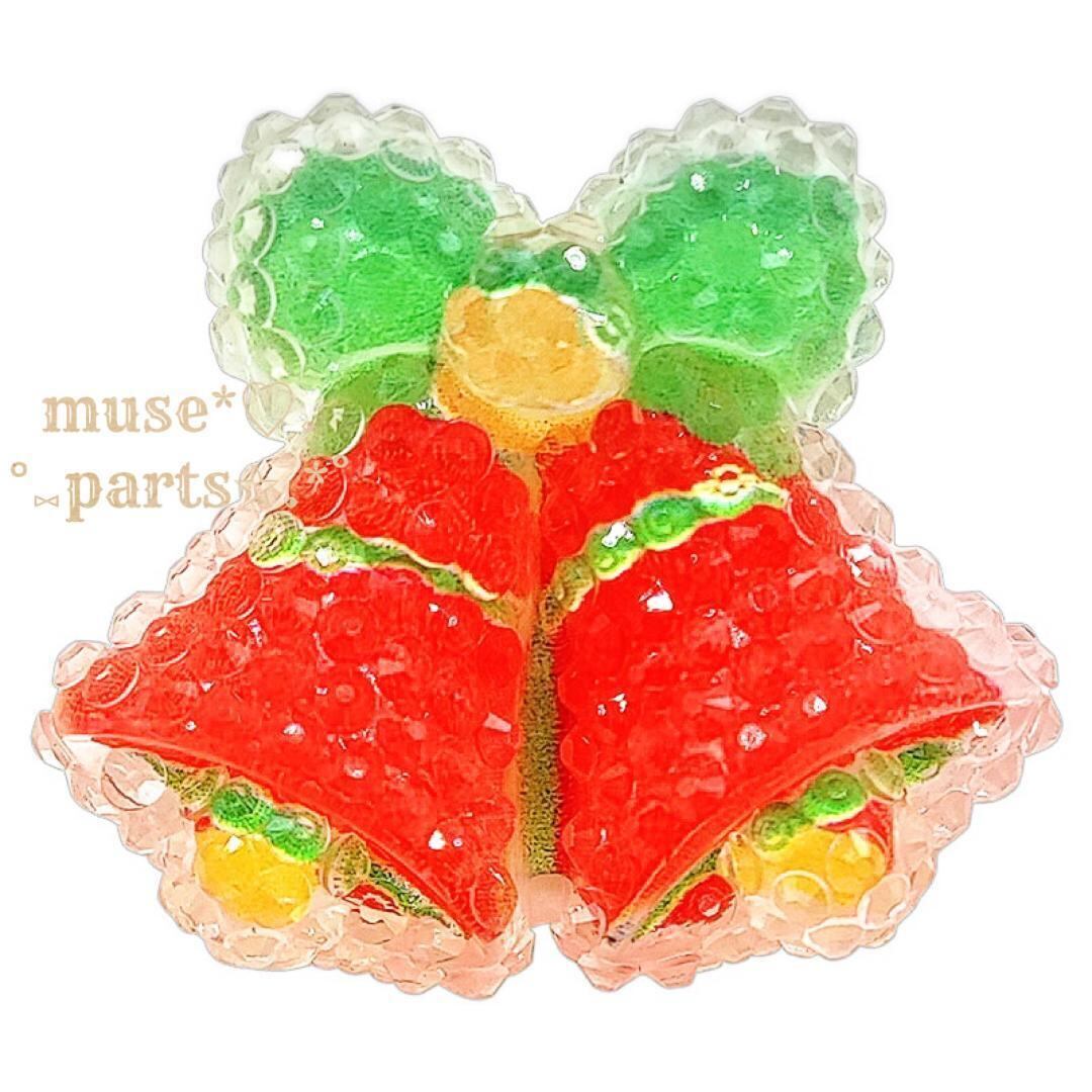 4個ペンギン/ステッキ/クリスマスツリー/ベル/手袋/サンタクロース