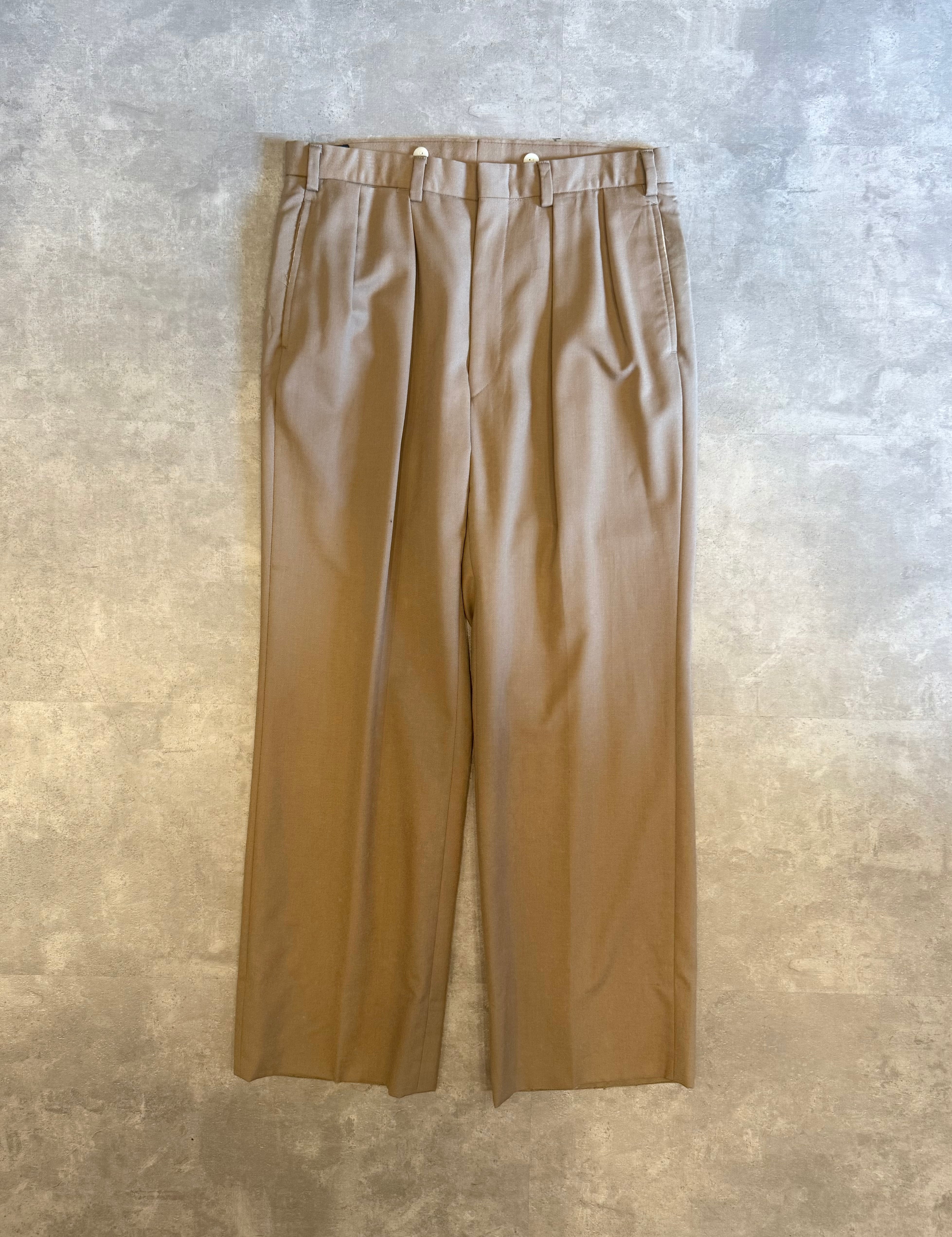 90's Polo Ralph Laren Wool 2Tuck Wide Slacks | ancient