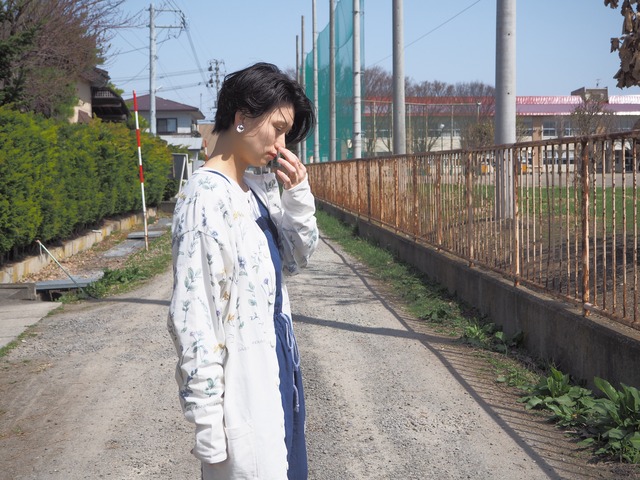 AMERICA cotton light cardigan