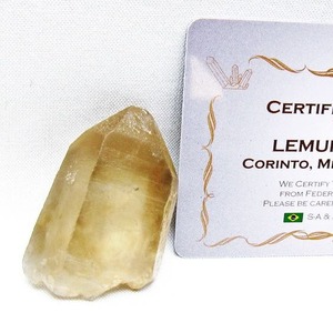 レムリアンシード スモーキークォーツ 原石 ブラジル ミナスジェライス州 コリント産 一点物 171-7392