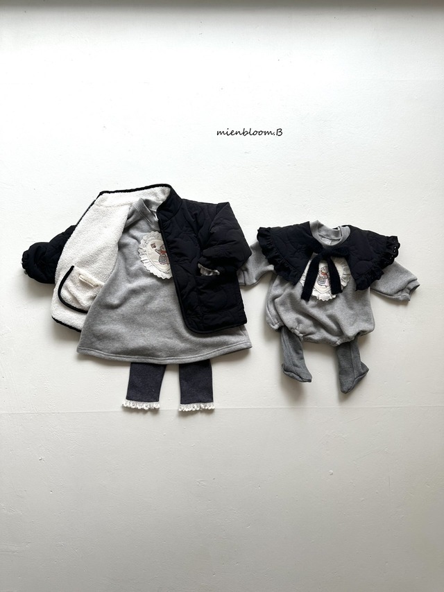 予約 Ribbon Bonding Double-Sided Jumper [ mienbloom.B ]