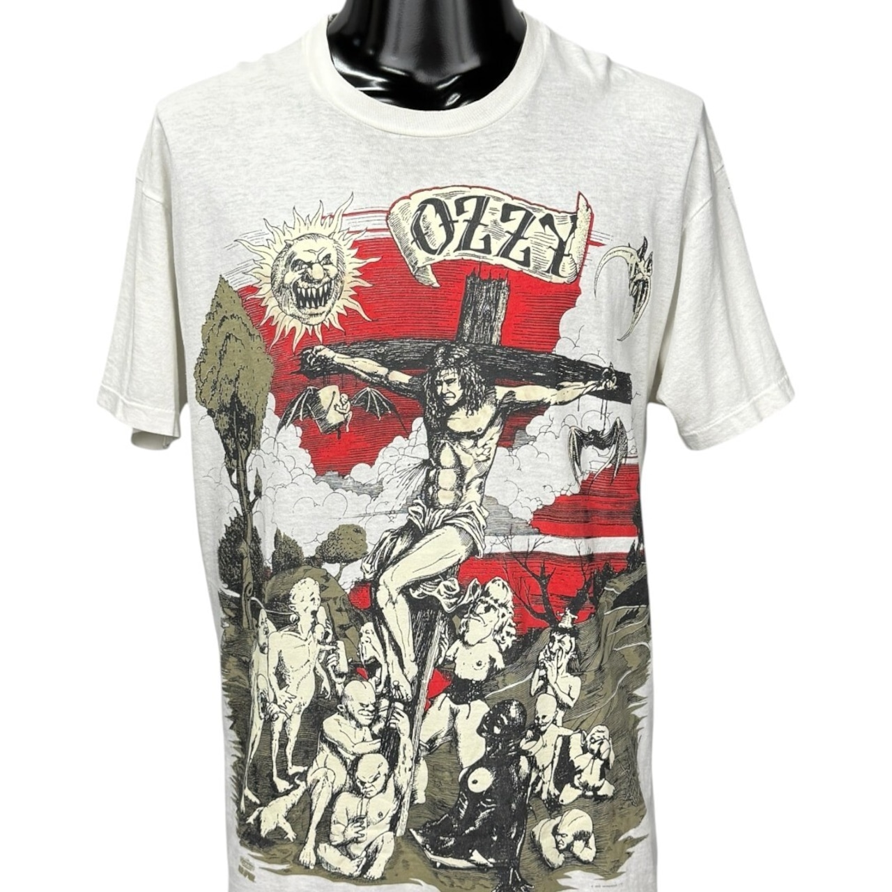 【OZZY OSBOURNE】オジー・オズボーン "CRUCIFIXION" 90's Vintage Tシャツ