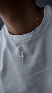5/31(土)発売【Double Cross Necklace】/ SILVER