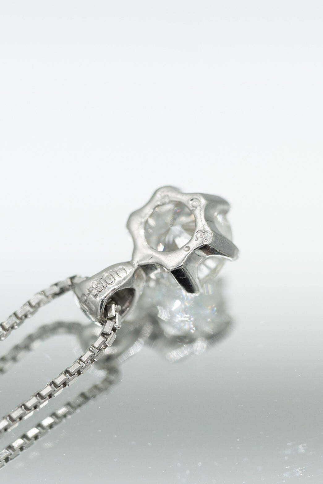 ネックレス ダイヤモンド 一粒ダイヤ PT900 PNJ-217 | パティナ