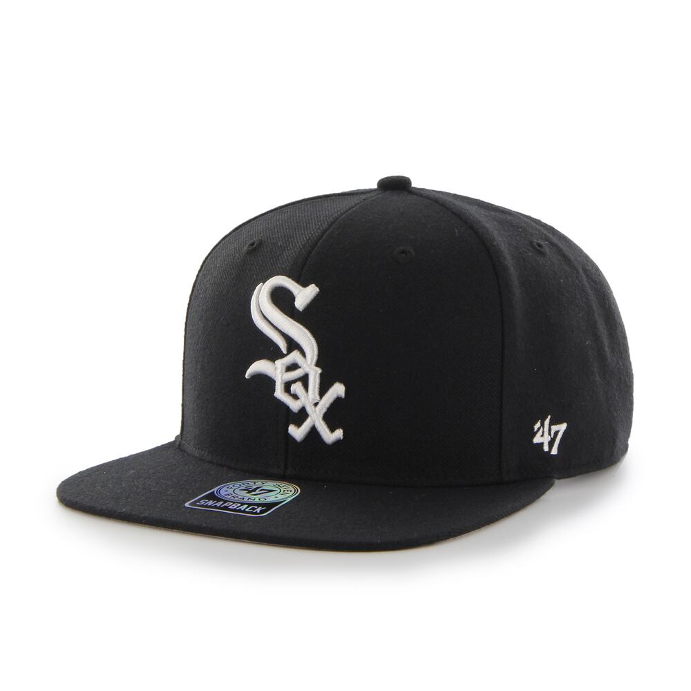47BRAND (フォーティーセブンブランド) ホワイトソックス 定番キャップ シュアショット ’47 キャプテン ブラック シカゴ