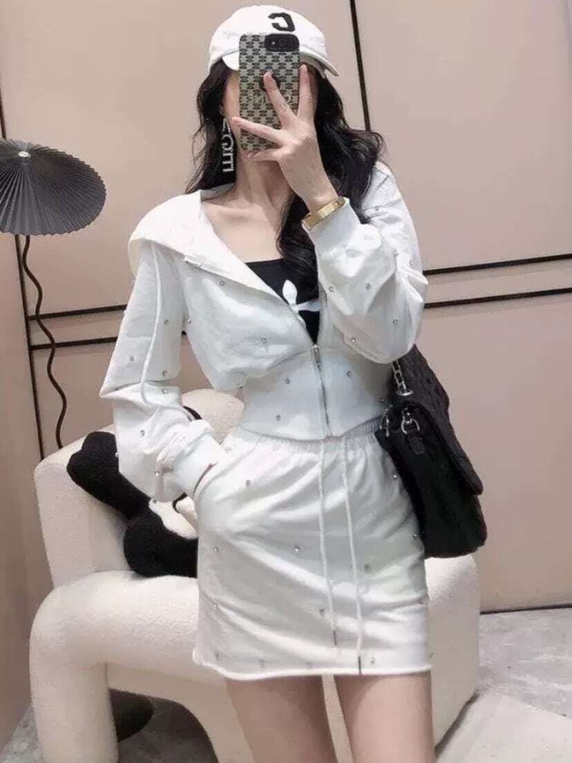 ⭐️MISTY⭐️セットアップ キラキラビジューセットアップ