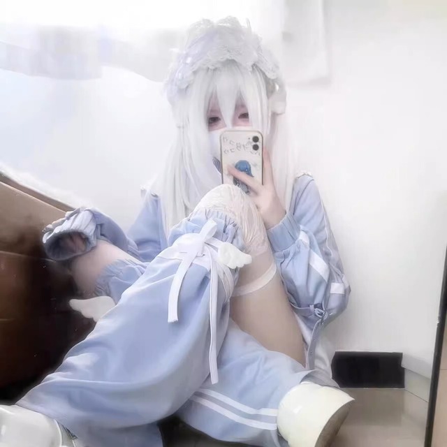 天使界隈 アクア ジャケット レッグカバー 水色ロリータ ｜天使と悪魔