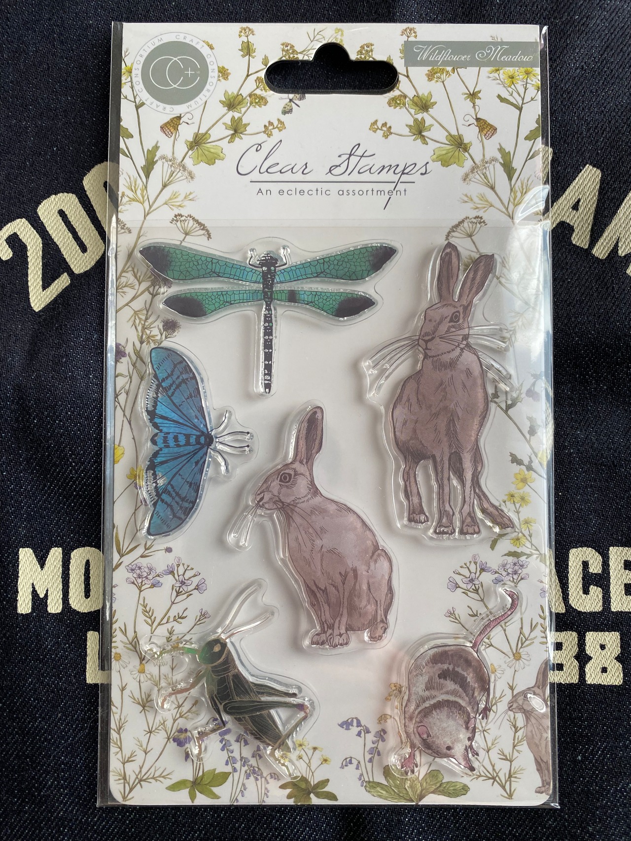 Wildflower Meadow A6 Clear Stamp | halfholic
