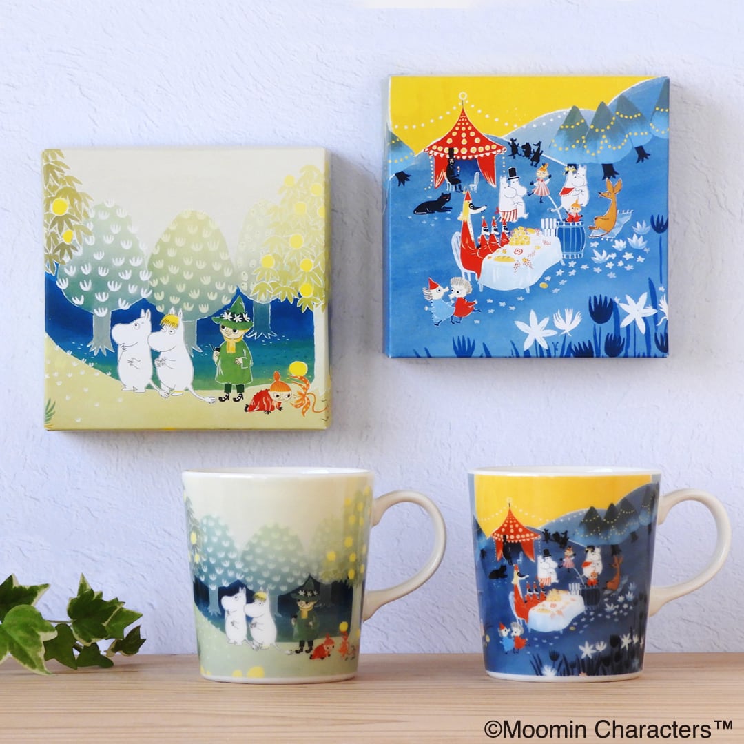 ムーミン】マグ（丘）【アートキャンバス】 | yamaka official shop