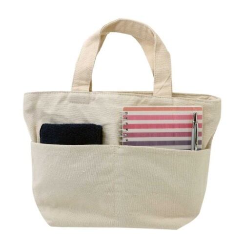 毎日使いやすい！にゃんころ 天ファスナー付きシンプルミニトート