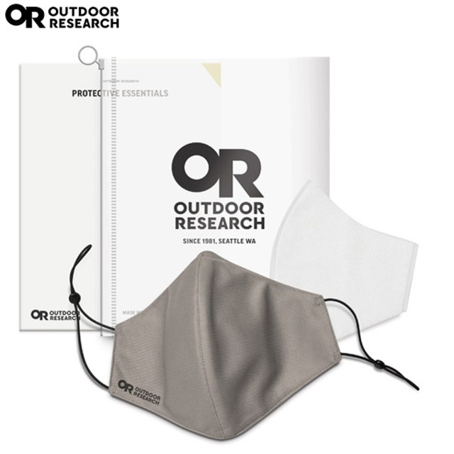 新品 Outdoor Research Face Mask Kit -Grey G06